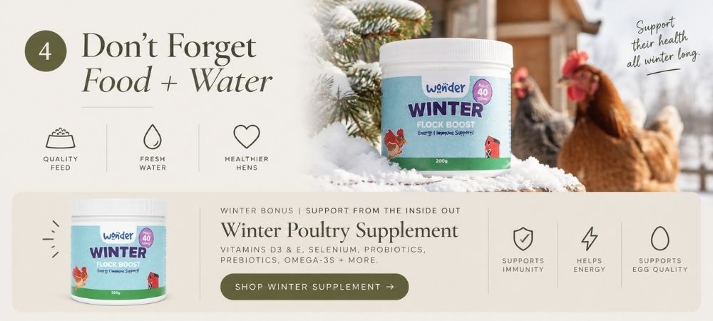 Winter Poultry Supplement Winter Poultry Supplement